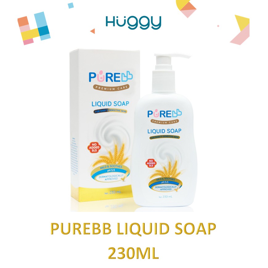 Pure BB Liquid Soap 230ml Sabun Bayi Pure Baby