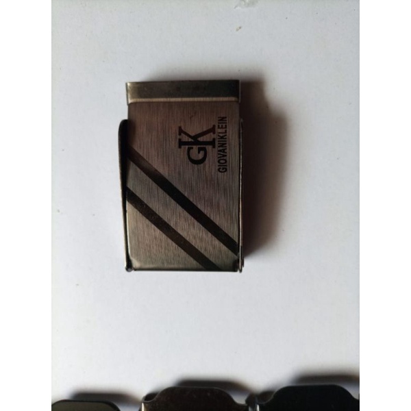 gesper / kepala ikat pinggang katun / kanvas kepala ikat pinggang lebar 4 cm gesper