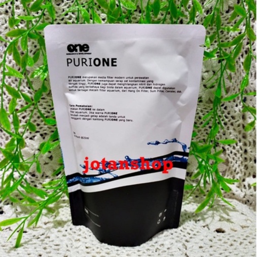 POUCH PURIONE 250ml MEDIA FILTER PENJERNIH AIR AQUARIUM AQUASCAPE