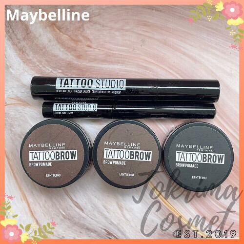 (CYBER) COD TERBARU PAKET 3IN1 MAYBELLINE EYELINER + MASCARA + EYEBROW GEL