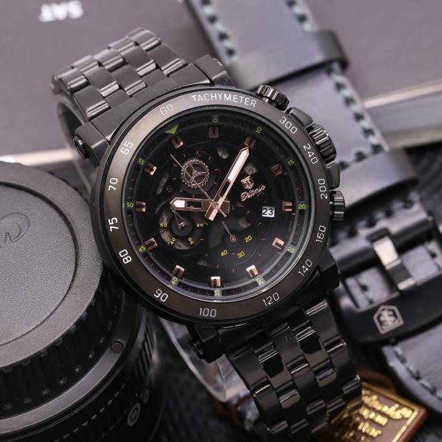 Jam Tangan Pria Tetonis Original New Bonus Tali Kulit
