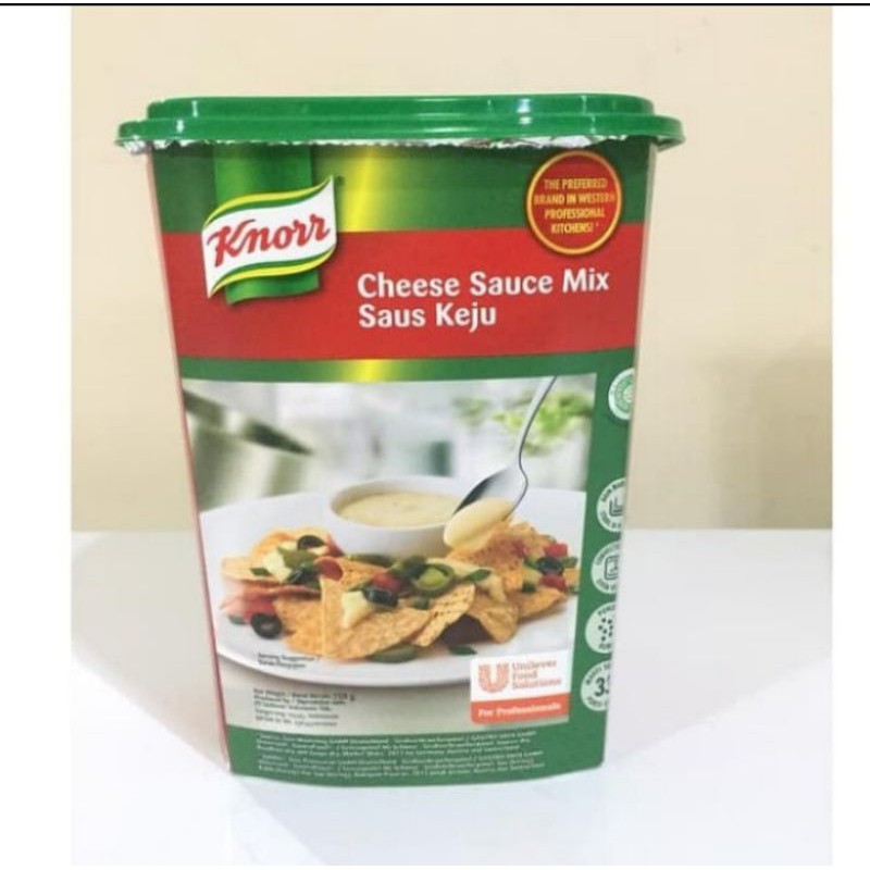 

knorr cheese saus mix keju 750 gr