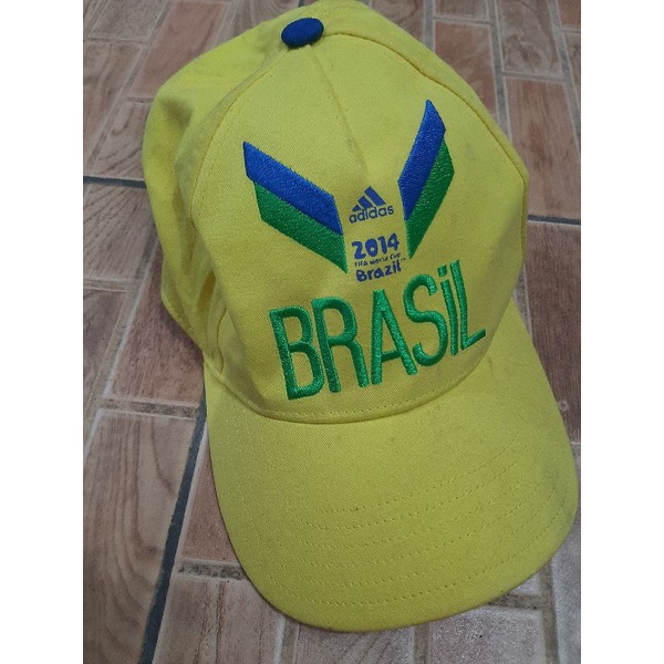 TOPI ADIDAS BRASIL FIFA WORLD CUP 2014