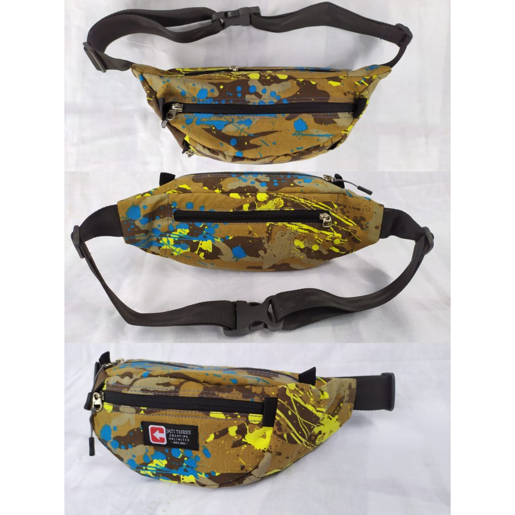 Tas pinggang / tas army / waistbag army