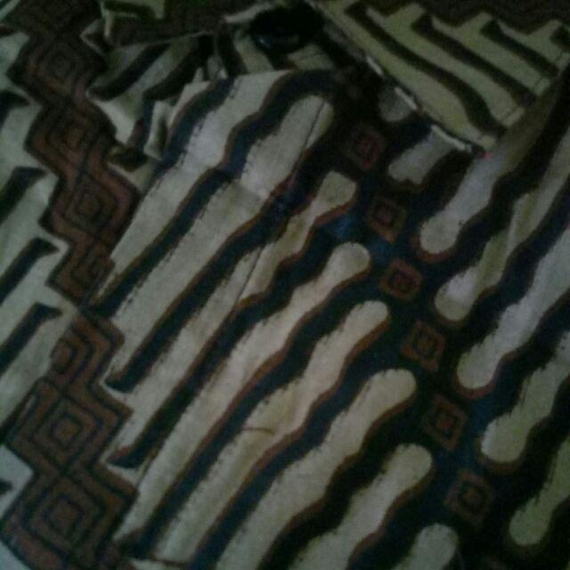 Cople Batik Keluarga Ayah Ibu Dan Anak Gamis Rempel Meisya