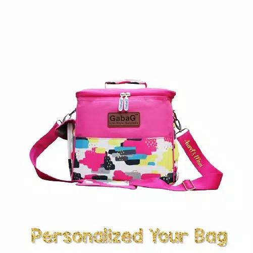 Gabag - Cooler Bag - Thermal Bag Sling Pink Camo  8997279102158