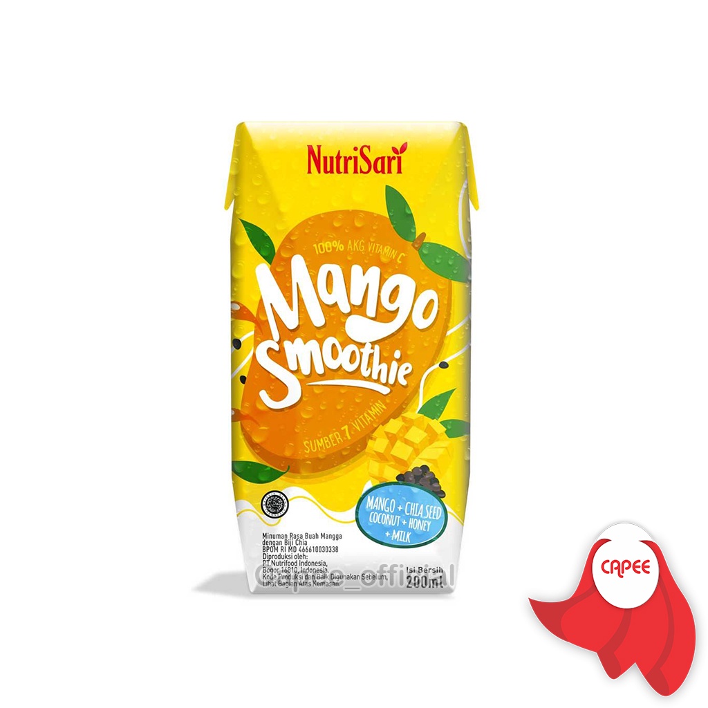 

Nutrisari Mango Smoothie 200ml