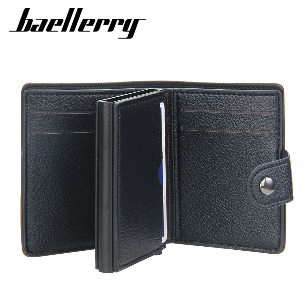 BAELLERRY K9148 Dompet Kartu Pria Kulit Card Wallet WK-SBY