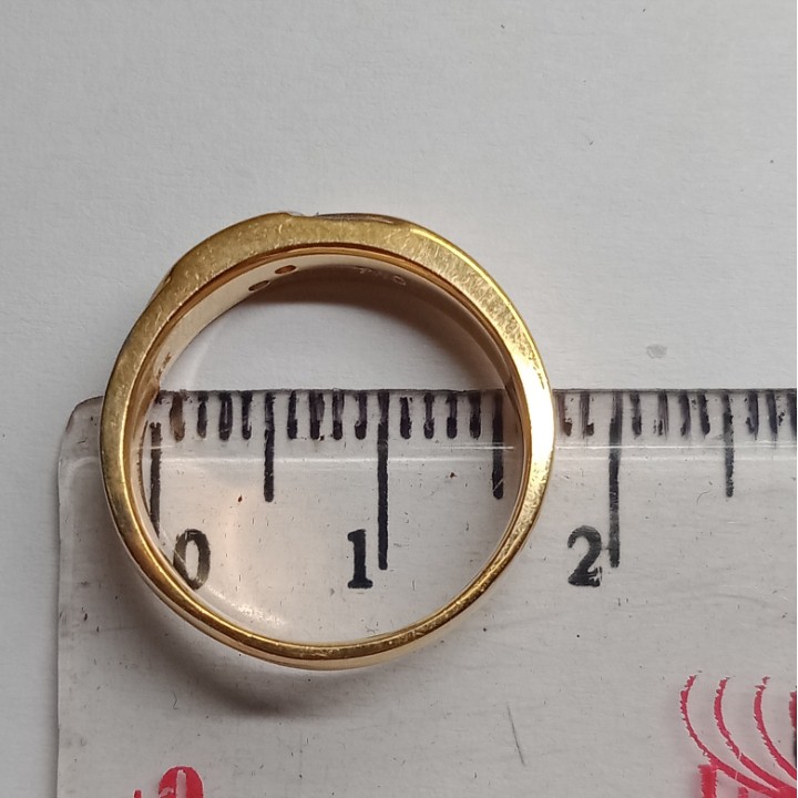 Cincin Emas 17 K - 4.95gr Kadar 750 - 2718