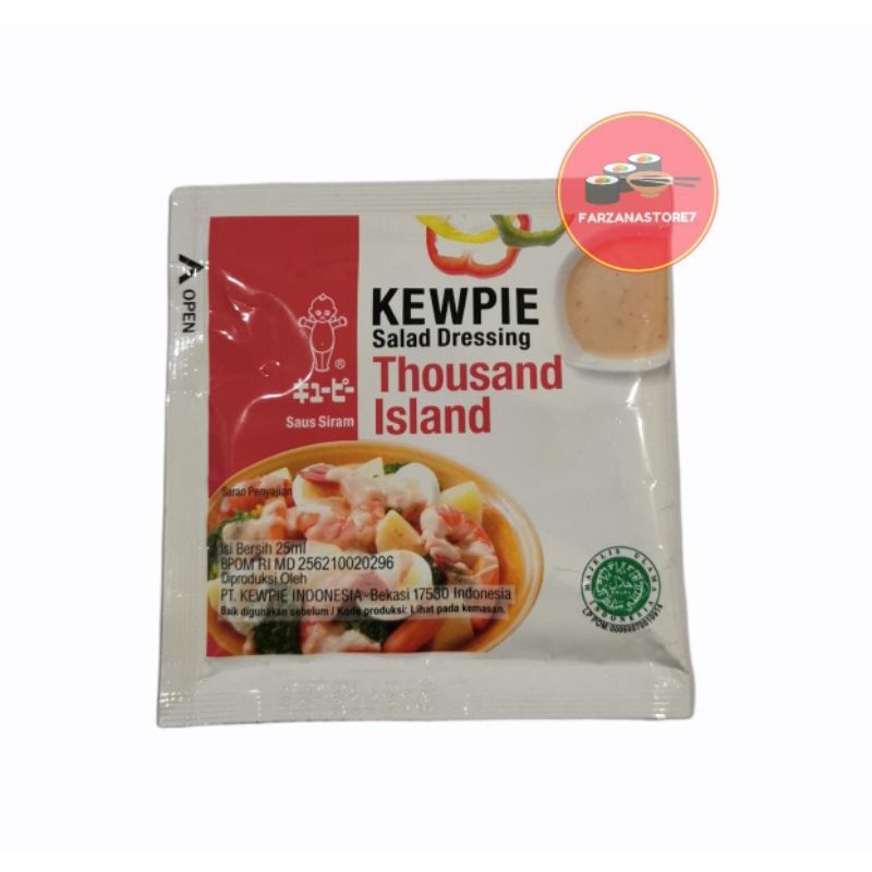 

Kewpie salad dressing mayonaise varian thousand island