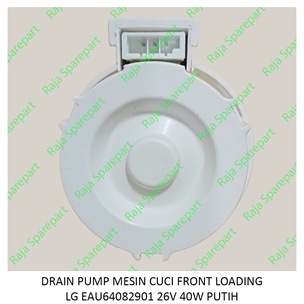 DRAIN PUMP KIPAS MESIN CUCI FRONT LOADING LG EAU64082901 26V 40W