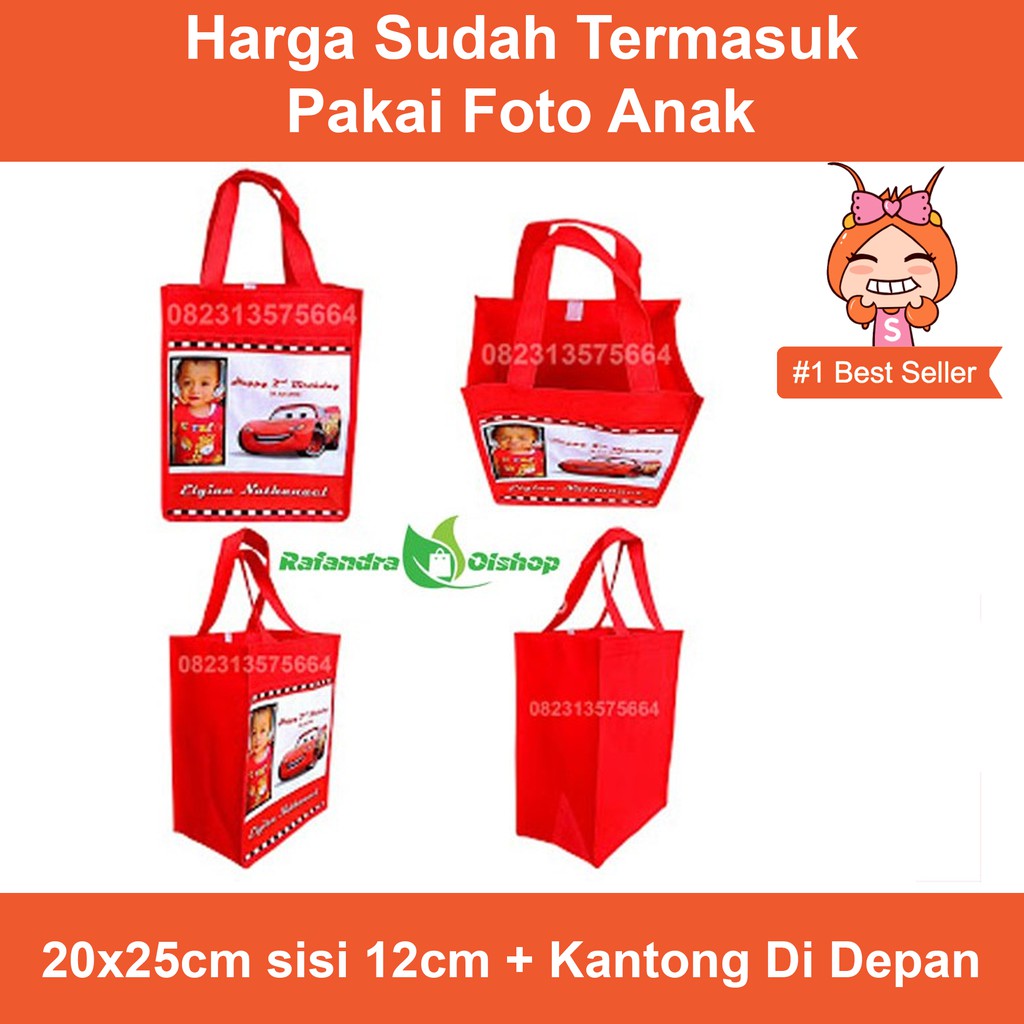 

tas ulang tahun anak kantong