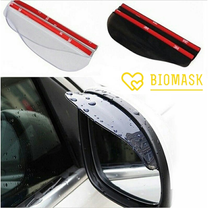 BIOMASK - Mika Talang air spion - pelindung spion kaca mobil - spion anti hujan