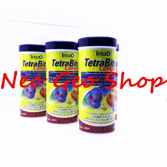 makanan pakan ikan Tetra Bits tetrabits Complete Granules 93gr / 300ml