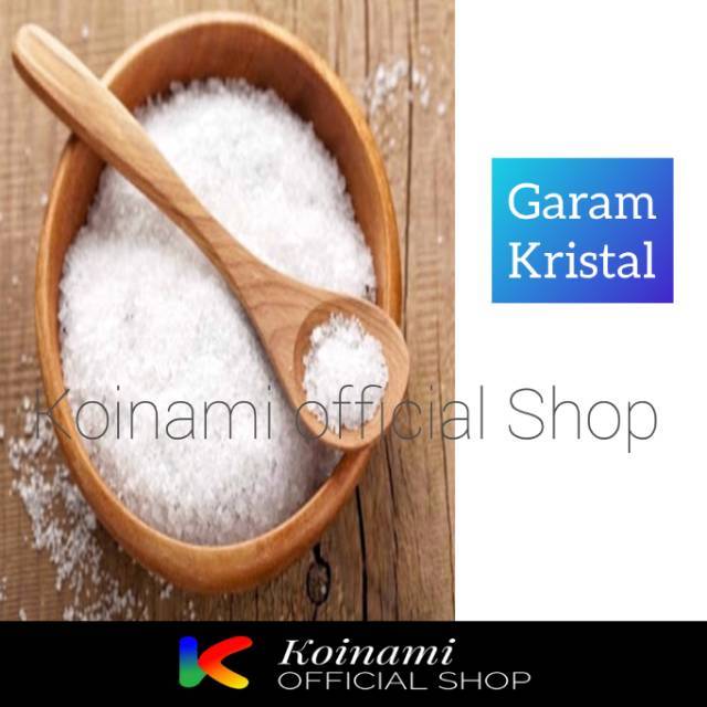 GARAM CRISTAL 700gr /  untuk ikan / obat jamur karantina / healty salt / fish / stres / ikan baru