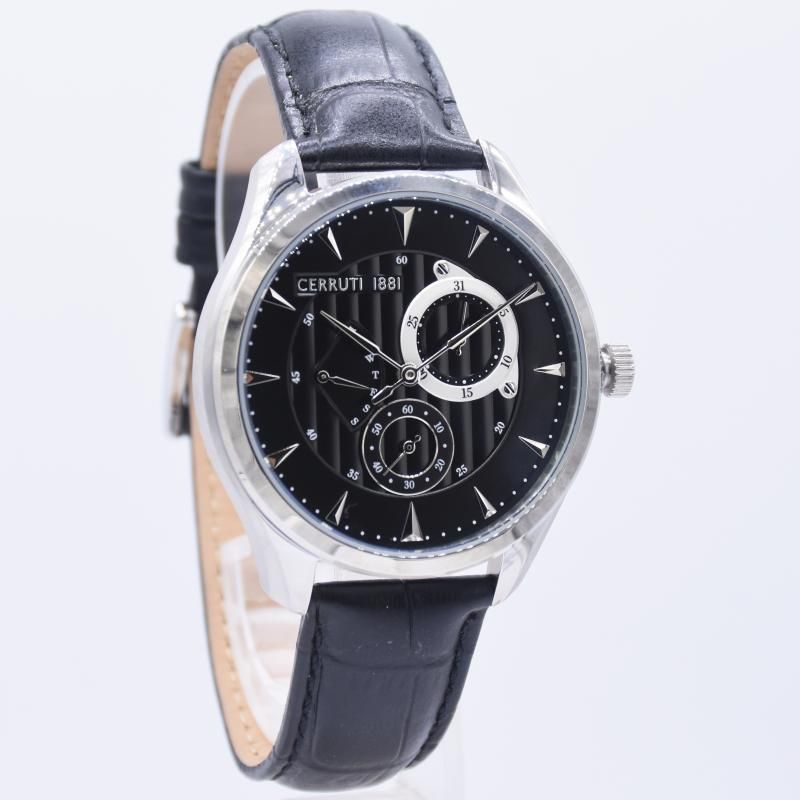 Jam Tangan Pria Cerruti 1881 CRA29904 Leather Kulit Original Murah