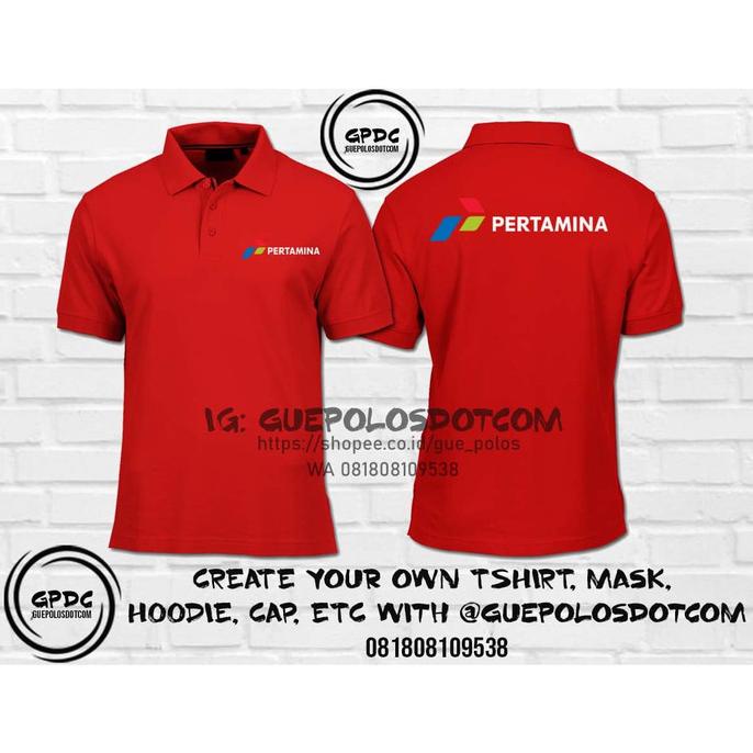 BAJU KAOS POLO TSHIRT PERTAMINA BUMN - KAOS POLO PERTAMINA BUMN terlaris