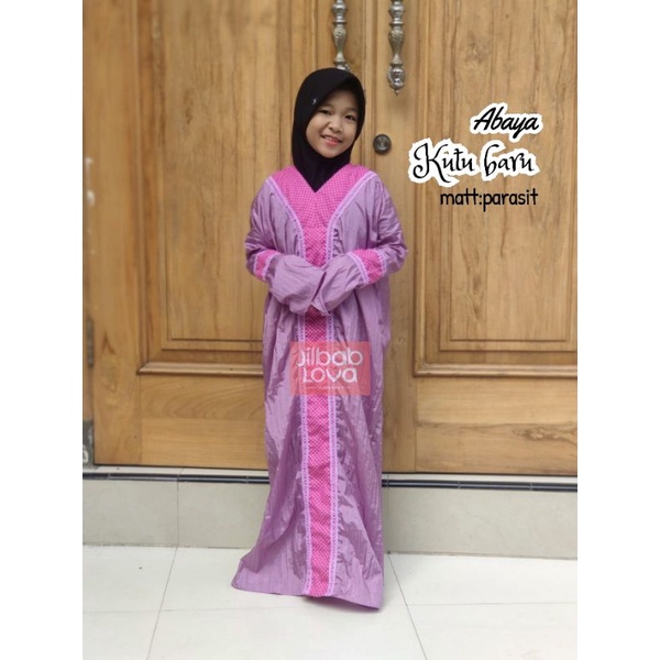 Mukena Mukenah Telekung Rukuh Abaya Sholat Anak Travelling Parasit Parasut Kutu Baru Jokam Gading