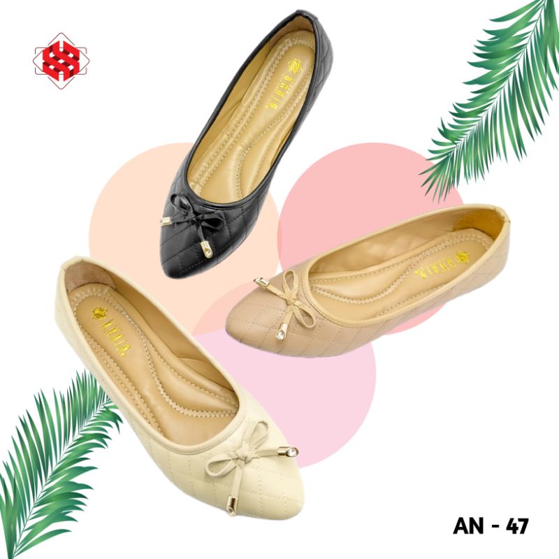 Sepatu Wanita Flatshoes Andis Flat Shoes AN47