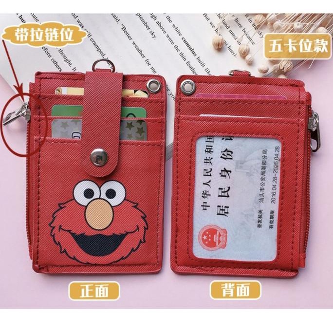 

$$$$] Name Card Holder Name Tag 5 SLOT Gantungan ID Card dengan tempat koin