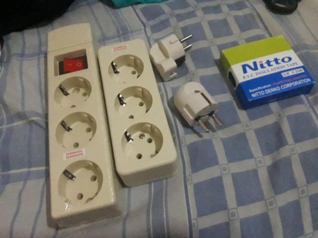 Isolasi/solatip/lakban Kabel Listrik Pvc 3/4 Inch In Nitto 25 M Meter