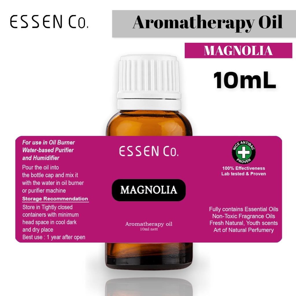 Essen Co Magnolia Essential Oil Aromatherapy Pengharum Pewangi Ruangan Aromaterapi 10ml