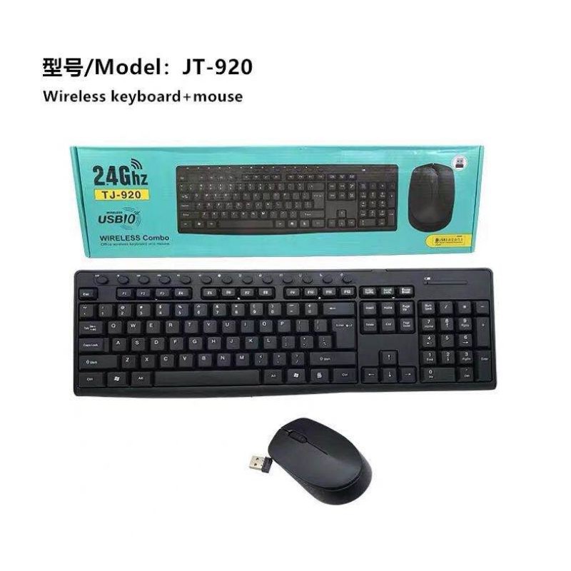 wireless keyboard mouse model logitech MK215 COMBO KEYBOARD TJ-920