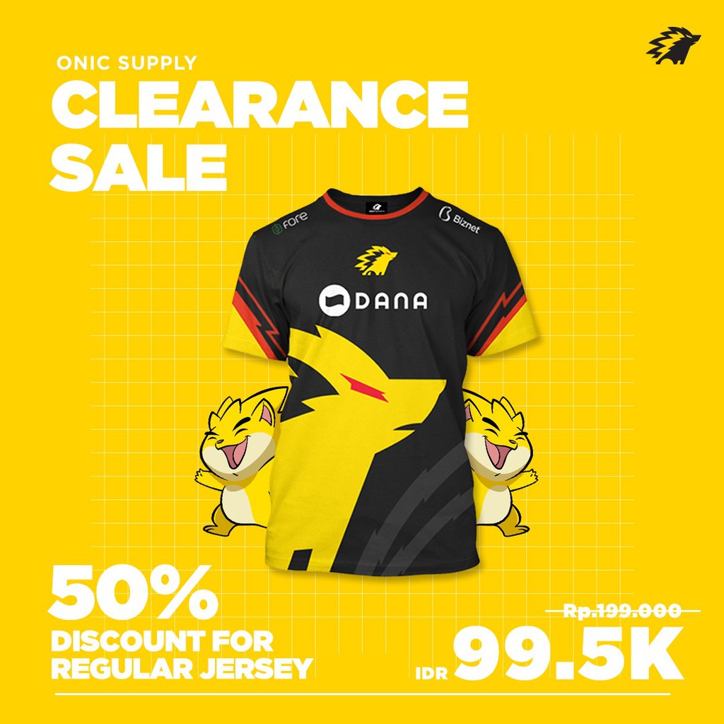 

ONIC Jersey Reguler Issue