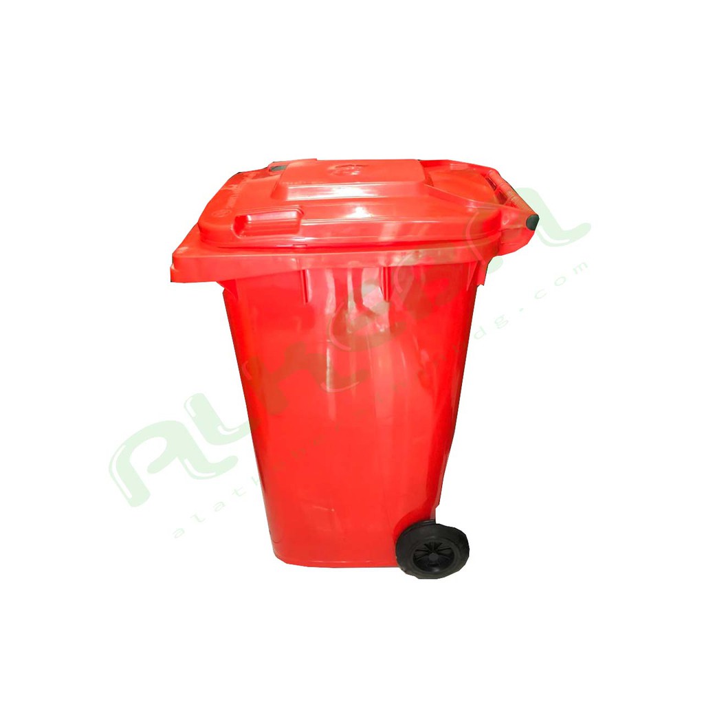 Tempat Sampah Besar Dust Bin Jumbo 240 ltr / Dust Bin 240 L Merah