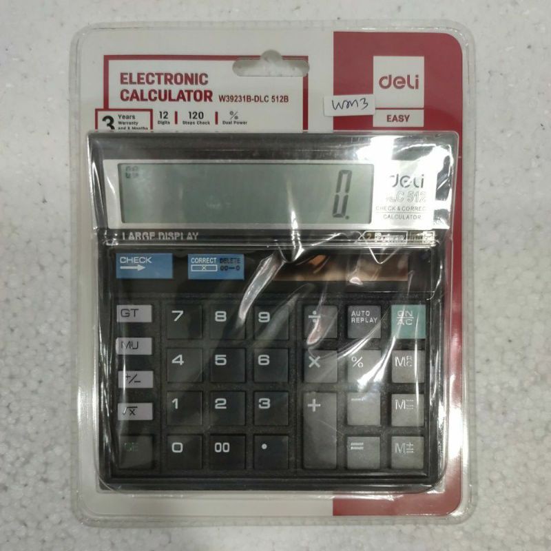 

KALKULATOR 12 DIGIT MEREK DELI