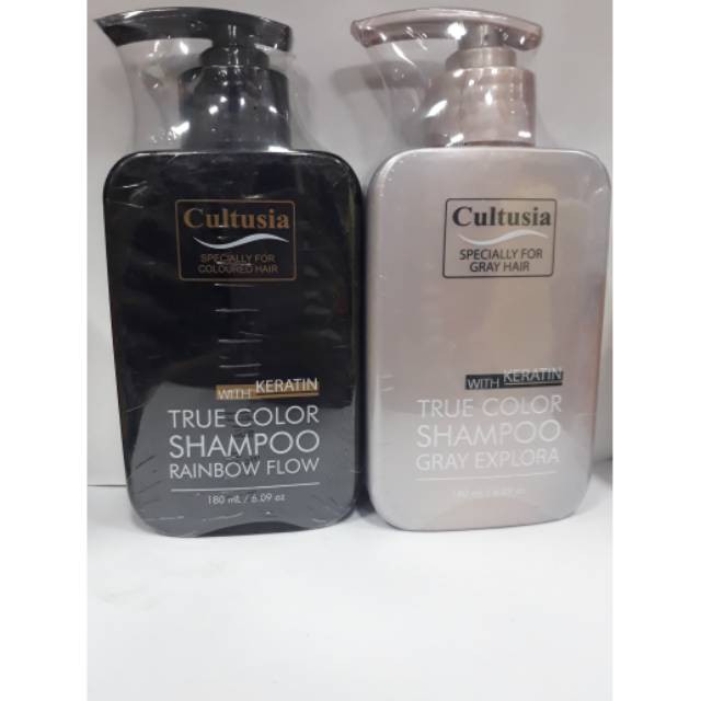 cultusia shampo khusus rambut warna 180ML
