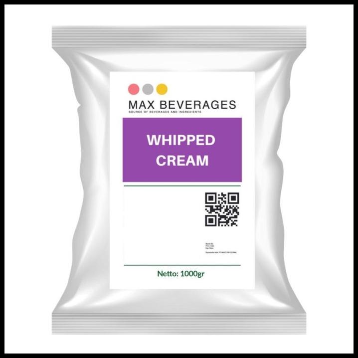 

Whipped Cream Powder/ Bubuk Krim Kocok - Original Plain 1Kg