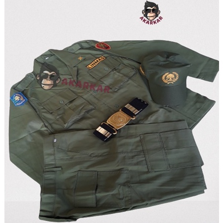 Seragam Linmas Hansip Paket Lengkap Seragam PDL LINMAS