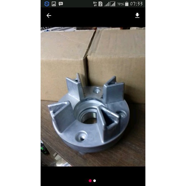 DUDUKAN GEAR BELAKANG SUPRA X 125 DOUBLE DISC. NAP GEAR SUPRAX125 DD ORIGINAL