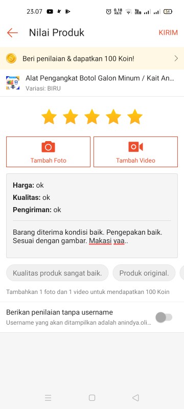 Alat Pengangkat Botol Galon Minum / Kait Angkat Botol Galon / Handle Grip Holder