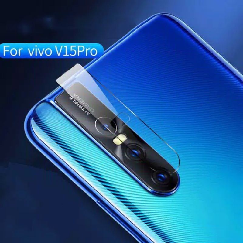 Tempered Glass Pelindung Lensa Kamera Vivo V15 Pro X50 Pro V15 X50 V17 V19 V20 Y12 Y15 Y17