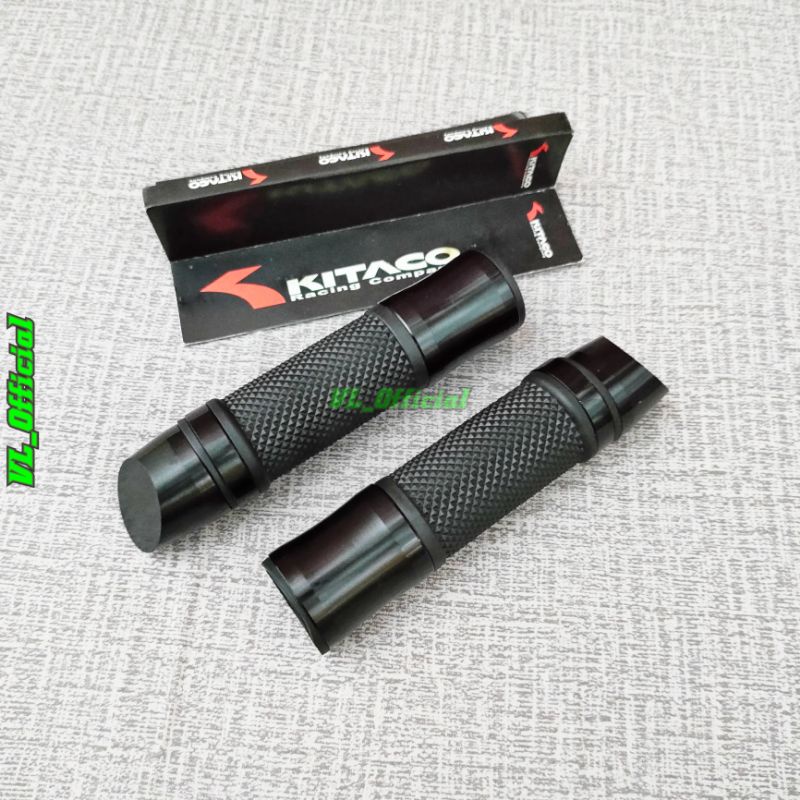 handgrip sarung gas ktc kitaco model jalu full black universal motor grip karet gas ktc model rizoma