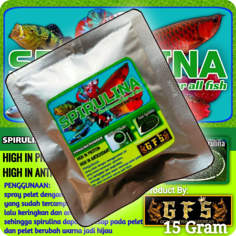 Spirulina Powder untuk campuran pakan ikan