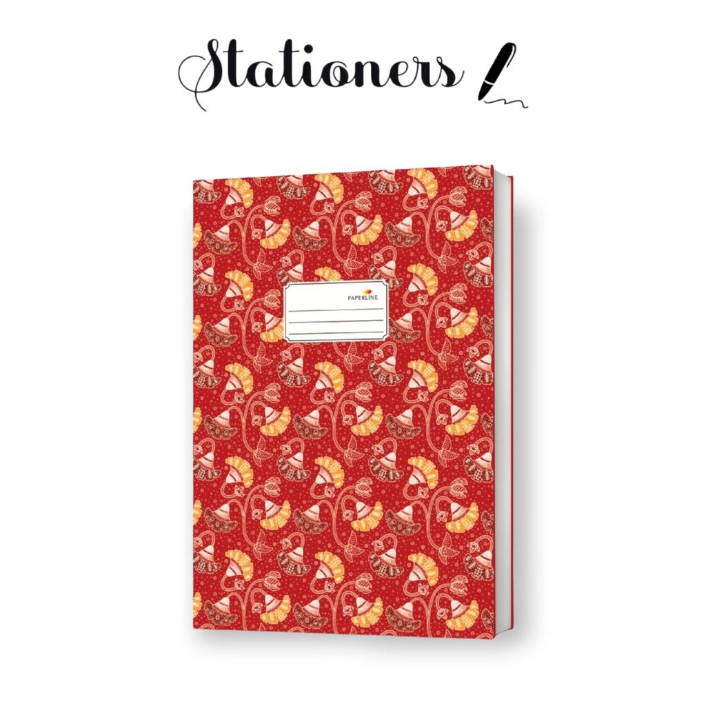 

Buku Tulis Hardcover Paperline Folio 200 Lembar