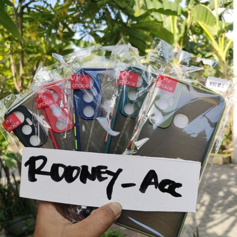 AERO CASE MY CHOICE RING INFINIX HOT 11 NEW/PELINDUNG HP INFINIX HOT 11/SILIKON SILICON CASE INFINIX