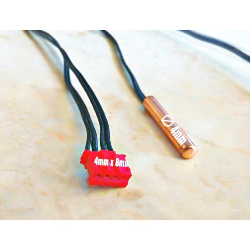 Sensor Suhu | Thermistor AC Panasonic / Termis AC Panasonik Socket Merah