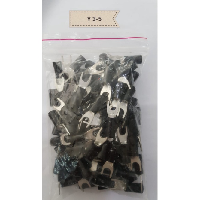 Skun Y 3.5-5 Warna / Skun Kabel Y 3.5-5 / Skun Garpu insulated spade