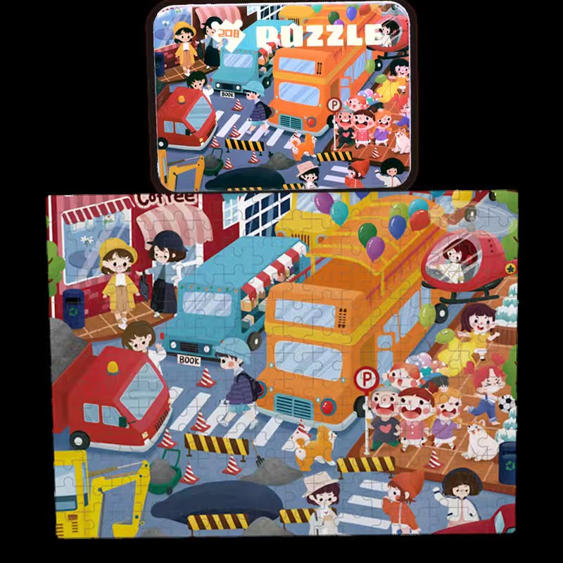 PUZZLE ANAK / PUZZLE 208 PCS / PUZZLE ASTRONOT / JIGSAW ANAK / JIGSAW KAYU / PUZZLE MUDAH PASANG