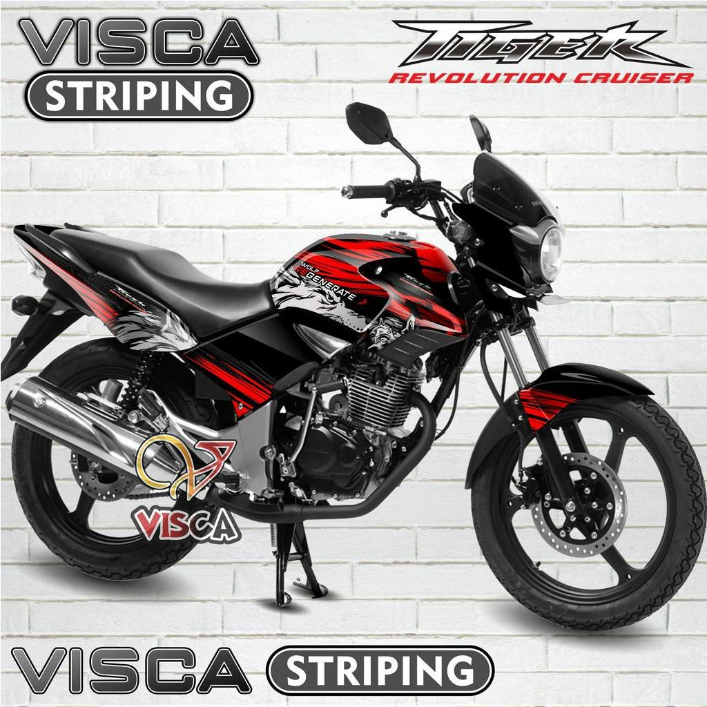 Decal Tiger Revo Full Body - Stiker Tiger Revo Full Body - Dekal Tiger Revo Full Body - Striping Tig