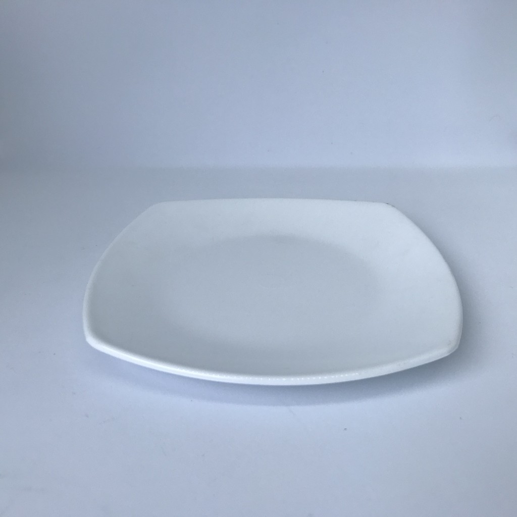 [COD] PIRING COREL FIBER MELAMIN KUALITAS PREMIUM BERBAHAN SAFE FOOD-Putih (Kecil)