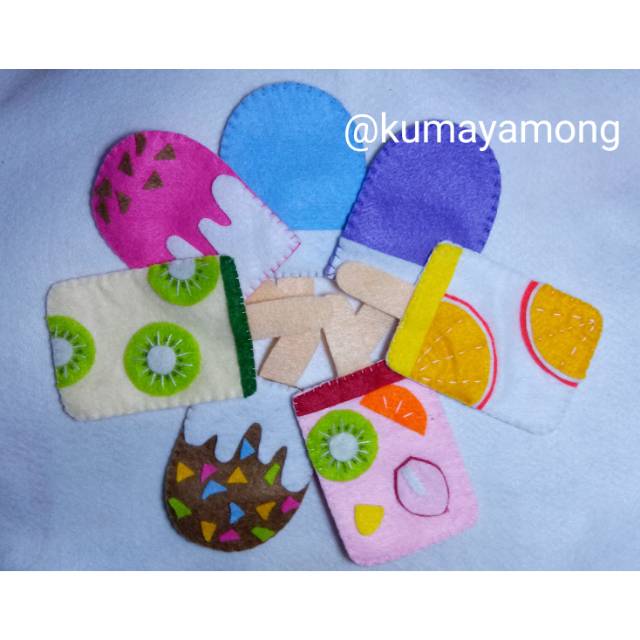 

Amplop Flanel Ice Cream