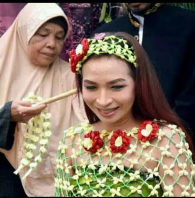 Set melati siraman(imitasi)/melati ronce pengantin/melati siraman 7 bulanan