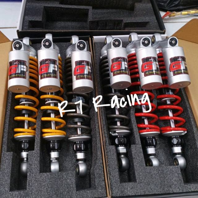 SHOCKBREAKER SHOCK DKT TABUNG GP SERIES 320MM/340MM MOTOR BEBEK  SUPRA BLADE KHARISMA DLL