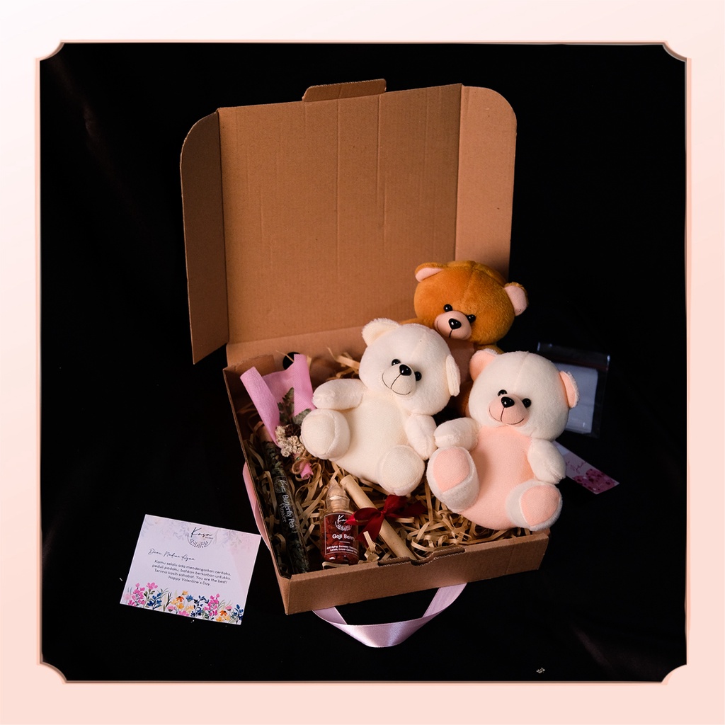 

Hampers Valentine - TEDDY BEAR EDITION [KASA SCENT]