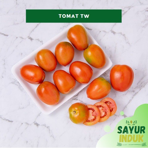 

Sayur Induk - Tomat TW 250 Gram Fresh Grade A Tomat Lokal Tomato
